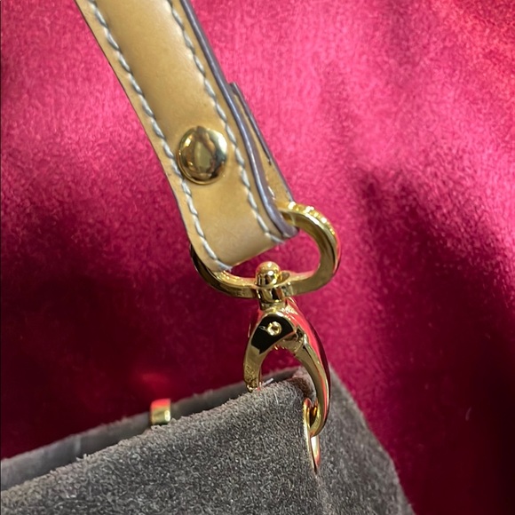 Brown Suede Women's Bag - Picture 3 of 9